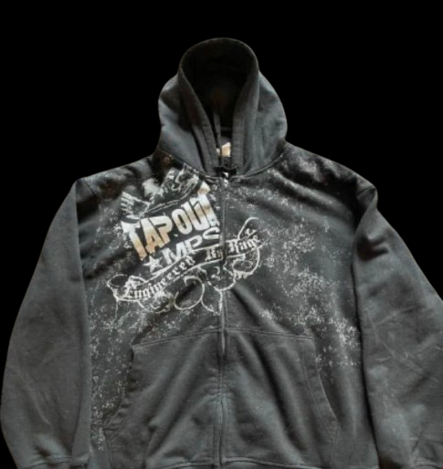 ‘Rage’ TapOut Zip-Up Hoodie