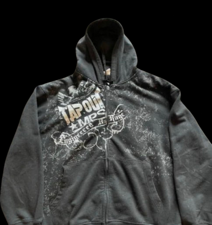 ‘Rage’ TapOut Zip-Up Hoodie