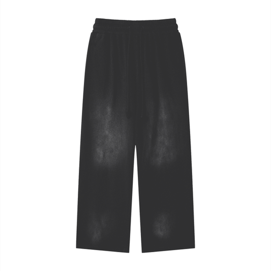 BLANK FADED SWEATPANTS (BLACK)