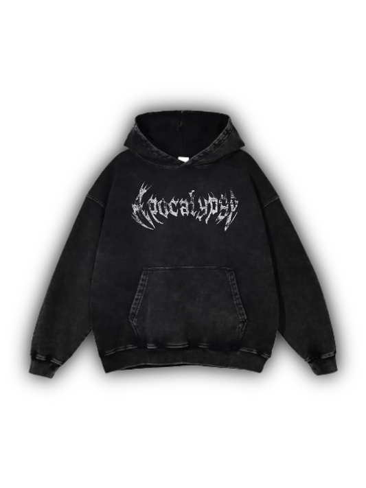 CLASSIC LOGO HOODIE (BLACK) - Apocalypse