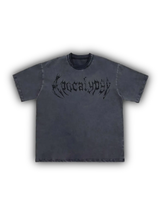 CLASSIC LOGO T-SHIRT (COLD GRAY) - Apocalypse