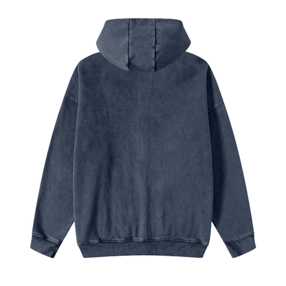 BLANK ZIP-UP HOODIE (ROYAL BLUE)